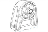 SSANGYONG KORANDO ENGINE MOUNT INSULATOR FRONT 2073034201
