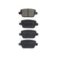 RDA GP MAX LOW METALLIC BRAKE PAD SET FORD LAND ROVER VOLVO RDB2039