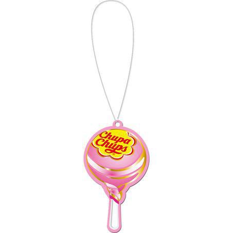 Chupa Chups Carded Lollipop Strawberry And Cream Air Freshener 3402622