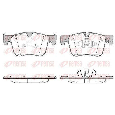 Remsa HPT Brake Pad Set (DB2723) 1560 10