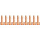 OEX 3.2mm Conical Copper Tips To Suit Scope Soldering Irons - 10Pce