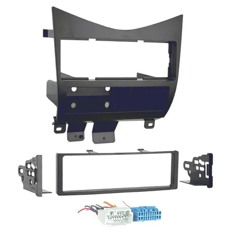 Metra 95-7805B Black Single DIN Lower Dash Kit | 2003-2007 Honda Accord