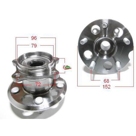 SAS AUTO PARTS SAS Wheel Hub HA5044