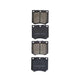 RDA GP MAX LOW METALLIC BRAKE PAD SET AUSTIN FORD HOLDEN HYUNDAI RDB625