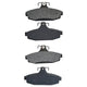 RDA BRAKES RDA GP Max General Purpose Low Metallic Brake Pad Set RDB1098