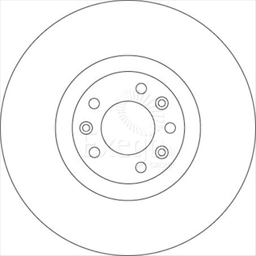 TRW Disc Brake Rotor 330mm x 28 Min