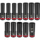 Milwaukee 12 Pc 1/2in Dr Deep Impact Socket Set - Metric 49667054