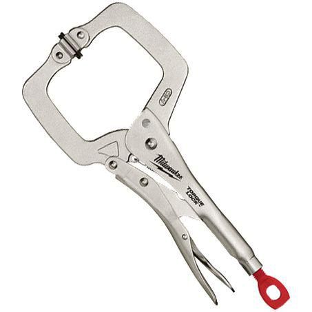 Milwaukee 280mm (11In) TORQUE LOCK Locking Pliers C-Clamp Swivel Jaws 48223521