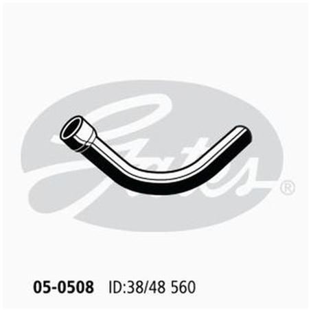 Gates Radiator Hose Upper 05-0508