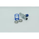 Burgaflex Steel Fitting # 12 Splicer Reduced Burgaclip #12 Straight With R134a Port SCX1594-3