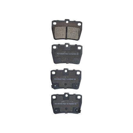 RDA GP MAX LOW METALLIC BRAKE PAD SET CHERY J11 TOYOTA RAV4 RDB1680