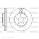 BRAKE DISC FRONT MITSUBISHI 276mm - D61291.10