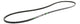GATES V DRIVE BELT 13MM TOP WIDTH X 1550MM 13A1550
