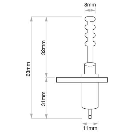 Narva Universal Door/Alarm Switch (Contacts Rated 10A @ 12V)