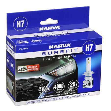 Narva H7 SUREFIT PROJECTOR GLOBES (2)