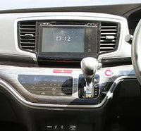Honda Odyssey (2013-2018) Double DIN Dash Kit | Silver & Black Dashboard Fascia Installation Panel