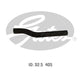 Gates Radiator Hose Upper 05-0746