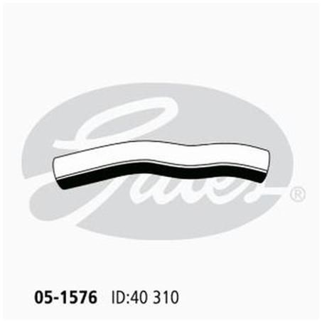 Gates Radiator Hose Lower 05-1576