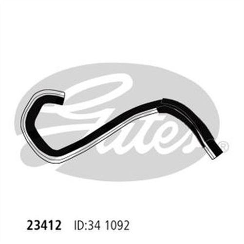 GATES RADIATOR HOSE LOWER 23412