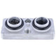 Denso Air Conditioning Evaporator Core Inlet Pad Outlet Pad EVX758