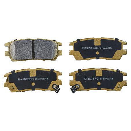 RDA Brakes Extreme Heavy Duty Brake Pad Set RDX1231SM