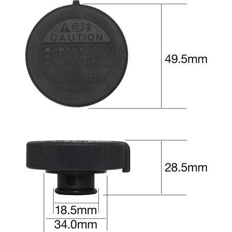 TRIDON RECOVERY RADIATOR CAP
