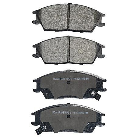 RDA GP MAX LOW METALLIC BRAKE PAD SET HYUNDAI RDB1252