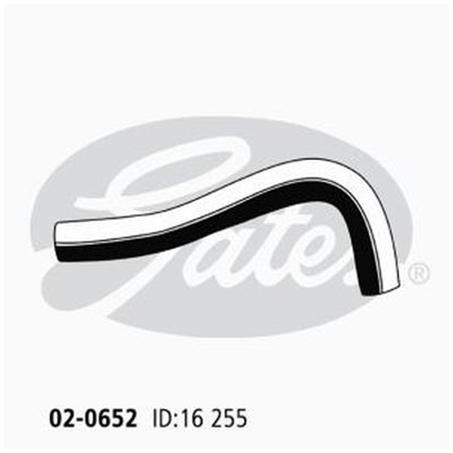 Gates Moulded Heater Hose 02-0652