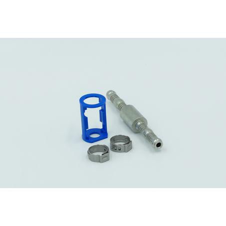 Burgaflex Steel Fitting # 6 Splicer Reduced Burgaclip #6 Straight SCX1591