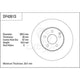 TRW Disc Brake Rotor 295.5mm x 25.4 Min