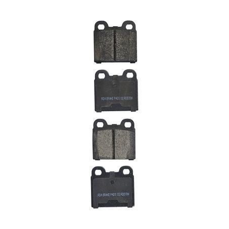 RDA BRAKES RDA GP Max General Purpose Low Metallic Brake Pad Set RDB3