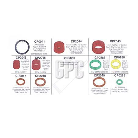 OEX Universal Molded Seal Kit European Box 59 Pieces