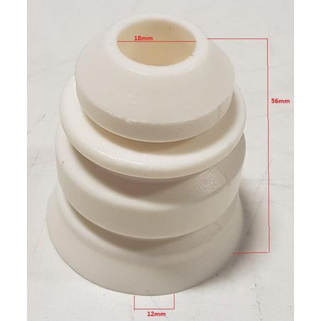 SAS AUTO PARTS SAS Bump Stop Universal 12mm ID BUMP120