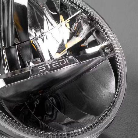 Stedi 7 Inch Homage LED Headlight Chrome 3000K LED-HOMAGE-3000CHR