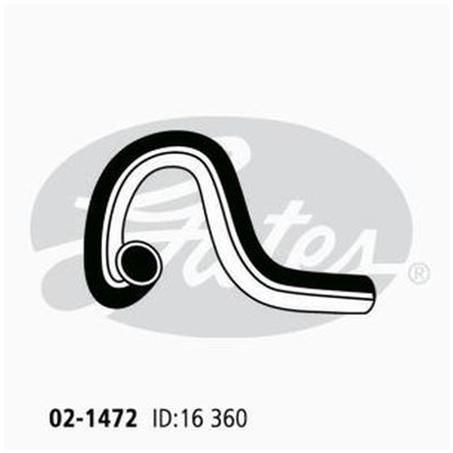 Gates Moulded Heater Hose 02-1472