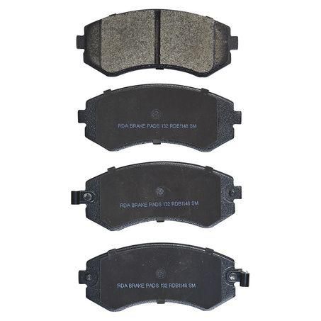 RDA GP MAX LOW METALLIC BRAKE PAD SET NISSAN RDB1148