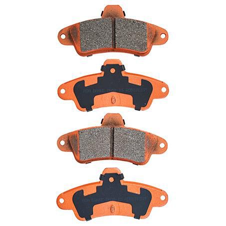 RDA BRAKES RDA GP Max General Purpose Low Metallic Brake Pad Set RDB1313