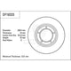 TRW Disc Brake Rotor Solid 298mm x 13 min