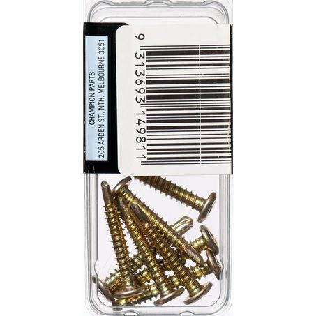 CHAMPION AUTO PARTS Champion Self Tapping Screw Pack 10G x 16 x 30mm BH282