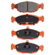 RDA BRAKES RDA GP Max General Purpose Low Metallic Brake Pad Set RDB2168