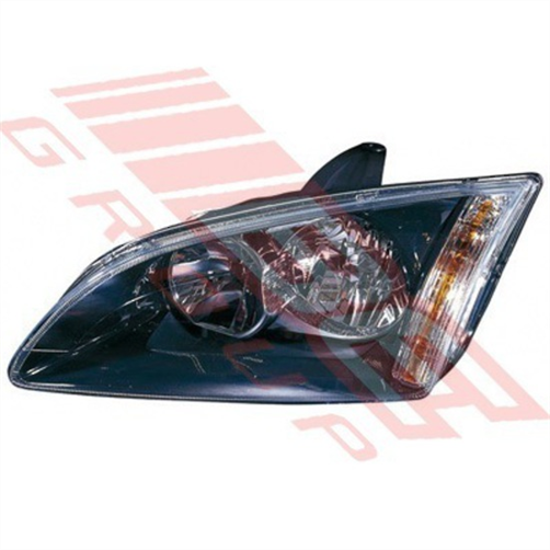 Ford HEADLAMP - L/H - BLACK - ELECTRIC/MANUAL - FORD FOCUS 2005-07