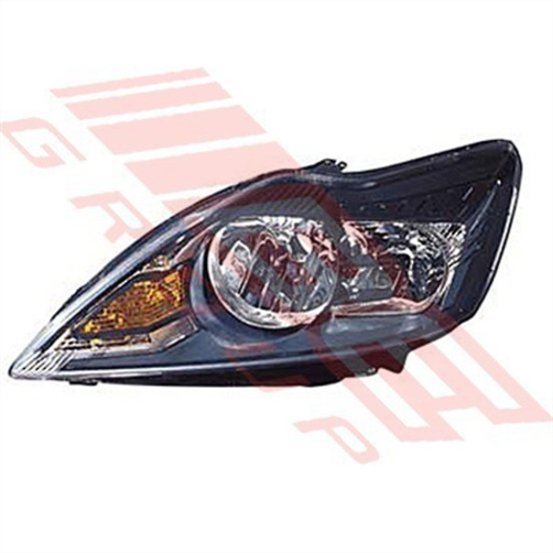 Ford HEADLAMP - L/H - ELECTRIC - BLACK - FORD FOCUS 2008