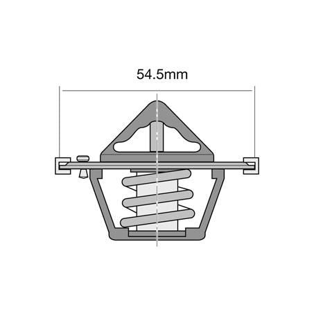 TRIDON THERMOSTAT 82"" NISSAN MR20