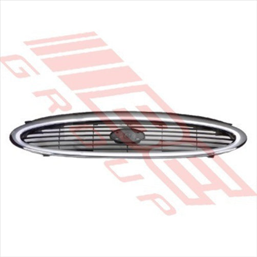 Ford GRILLE - CHROME - W/FRAME - FORD MONDEO 1997- S/WAGON