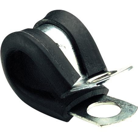 Narva PIPE CLAMP 13MM RUBBER & STEEL - PACK OF 10