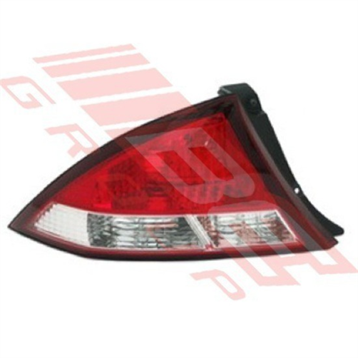 Ford REAR LAMP - L/H - RED/CLEAR - FORD FALCON AU SEDAN 1998-02