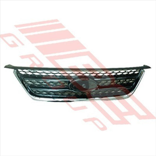 Ford GRILLE - ASSY - MAT/BLK - W/CHROME FRAME - FORD FALCON BF 2006