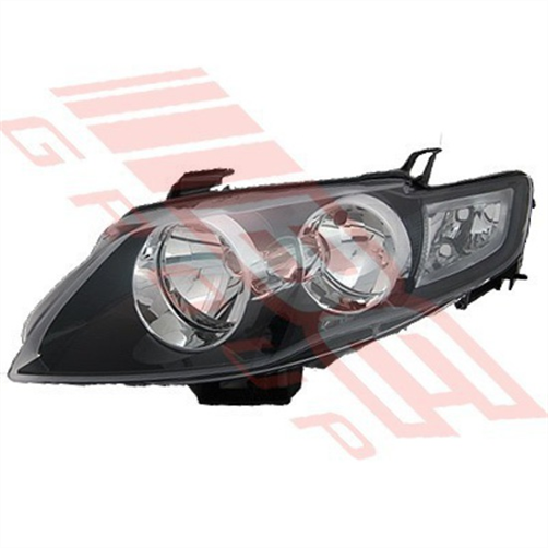 Ford HEADLAMP - L/H - BLACK - FORD FALCON FG 2008