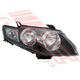 Ford HEADLAMP - R/H - BLACK - FORD FALCON FG 2008
