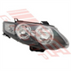 Ford HEADLAMP - R/H - MANUAL - BLACK - FORD FALCON FG 2008- XR